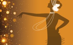 Sujet Sylvestergala (Frau im Stil der 20er Jahre) | © SKV/shutterstock-Mariquita Lalnspiratriz