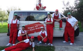 SalzburgerStraßentheater_2020_Eric Lebeau, Tom Pfertner, Anna Knott, Paul Clementi, Anja Clementi, Larissa Enzi, Georg Clementi, Alex Linse©Salzburger Kulturvereinigung | © SalzburgerKulturvereinigung